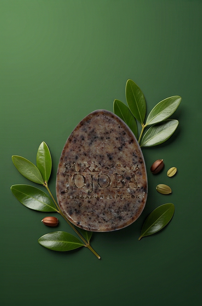 صابونة الاسكراب ب بذور الجوجوبا للتقشير – نضارة طبيعية ببذور الجوجوبا