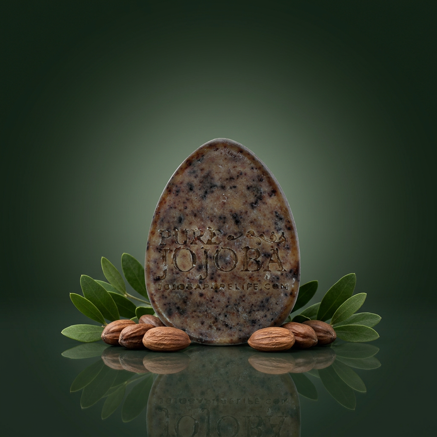 صابونة الاسكراب ب بذور الجوجوبا للتقشير – نضارة طبيعية ببذور الجوجوبا